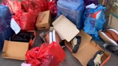 أحذية مهربة