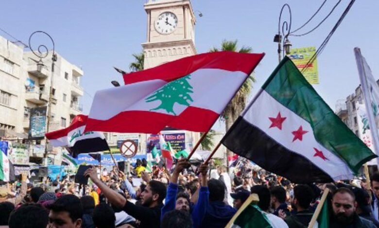 Lebanese And New Syrian Flag Qz5t31h49784a44f2d70ray77i7o9aoh39xtv51teo