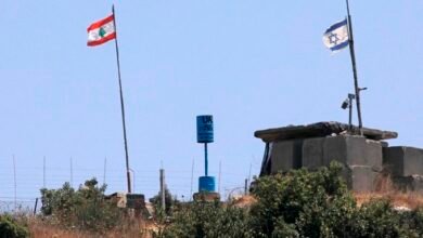 Alhdod Algnoby Asrayyl Lbnan