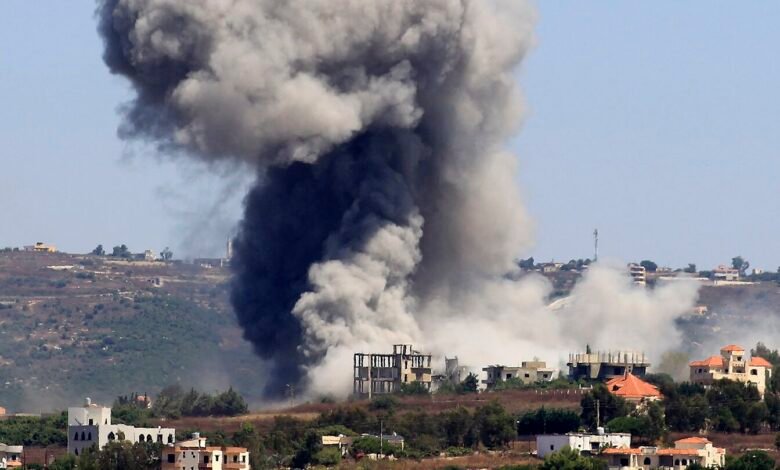 TOPSHOT LEBANON ISRAEL PALESTINIAN CONFLICT