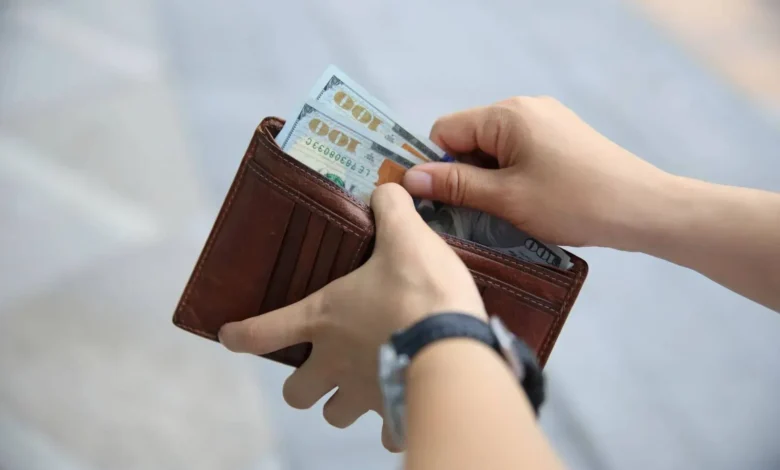 Wallet Cash Money Dollar Stock Getty