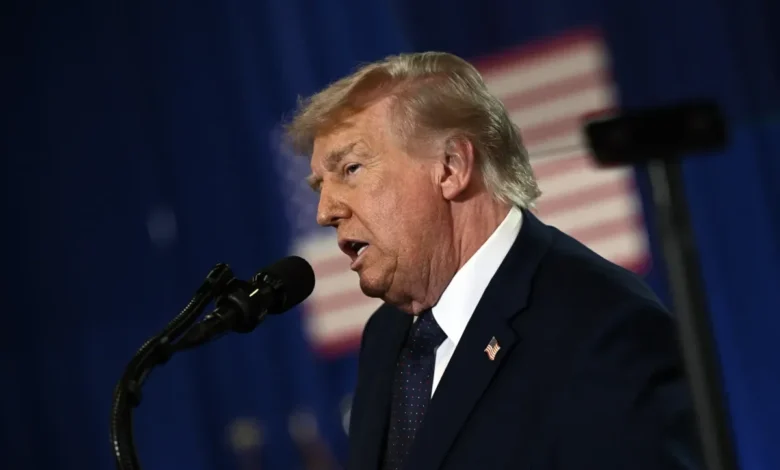 Donald Trump A Suffern Dans L Et