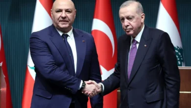 Ptedident Aoun Meets President Erdoughan6jpg