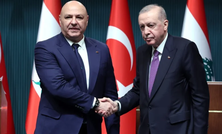 Ptedident Aoun Meets President Erdoughan6jpg