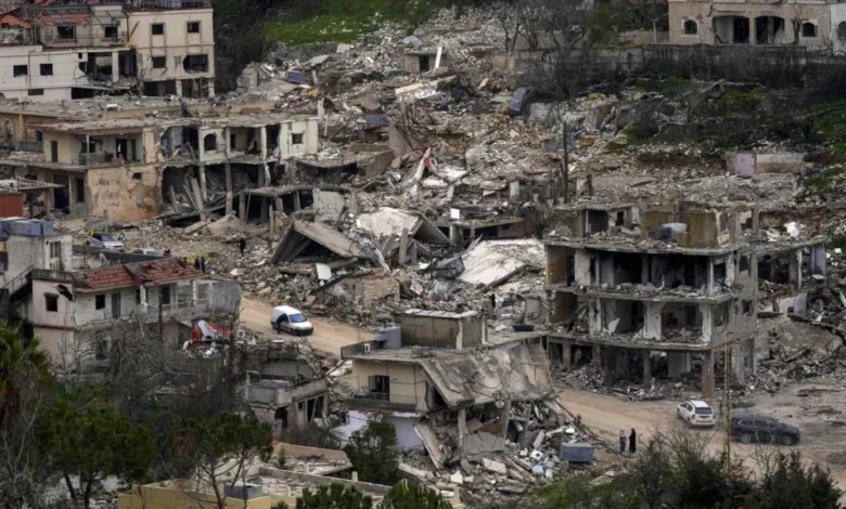 Odeissah Village Lebanon Destruction1