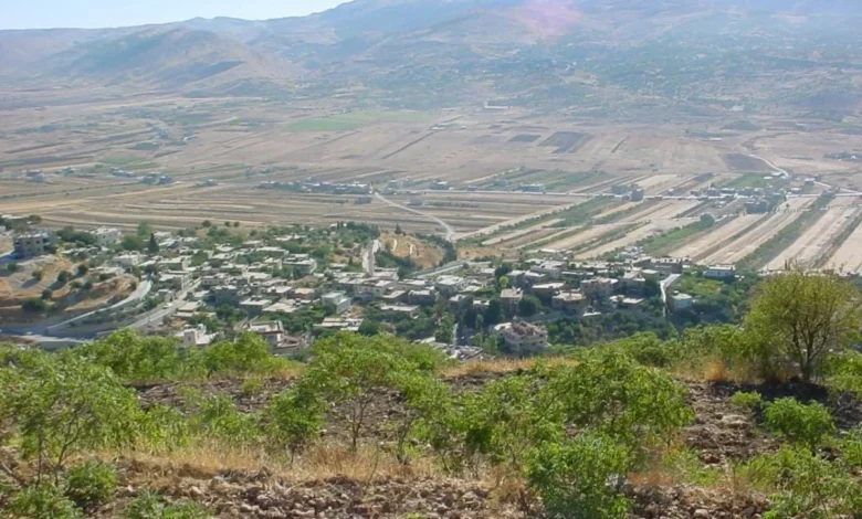 Al Rafid Bekaa Lebanon Looking East2