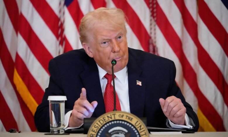 President Donald Trump Speaks During An Event To Promote Investment In Rural Health Care In The East1