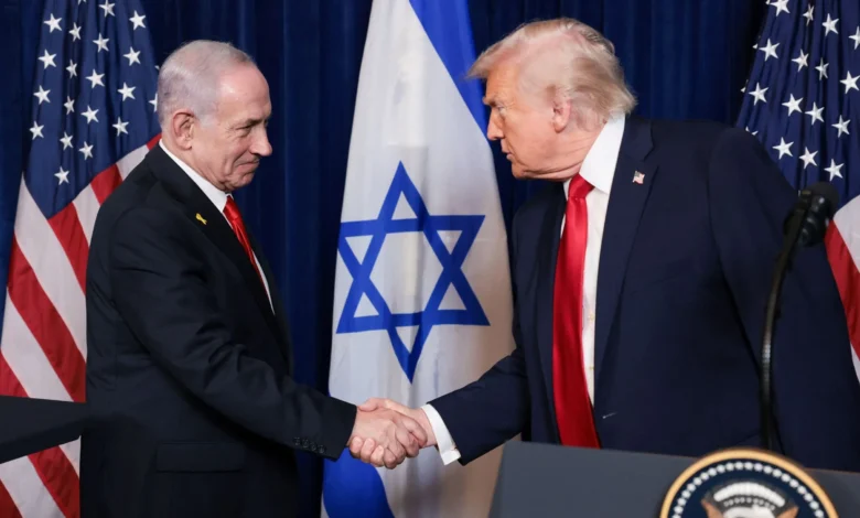 C 29t205516z Rc2kqiaydye1 Rtrmadp Israel Palestinians Trump Netanyahu